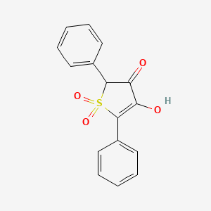 B1582595 4-Hydroxy-2,5-diphenylthiophen-3(2h)-one 1,1-dioxide CAS No. 54714-10-2