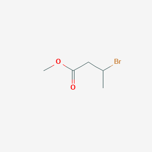 molecular formula C5H9BrO2 B1582602 Methyl 3-bromobutanoate CAS No. 21249-59-2