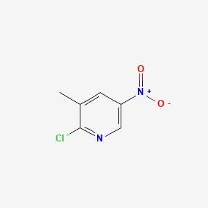 B1582605 2-Chloro-3-methyl-5-nitropyridine CAS No. 22280-56-4
