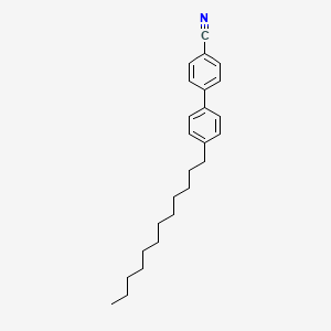 molecular formula C25H33N B1582619 4-氰基-4'-十二烷基联苯 CAS No. 57125-49-2