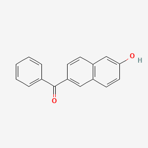 molecular formula C17H12O2 B1582622 6-苯甲酰基-2-萘酚 CAS No. 52222-87-4