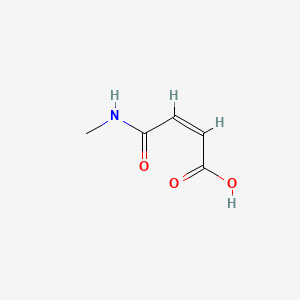 molecular formula C5H7NO3 B1582630 N-甲基马来酰胺酸 CAS No. 6936-48-7
