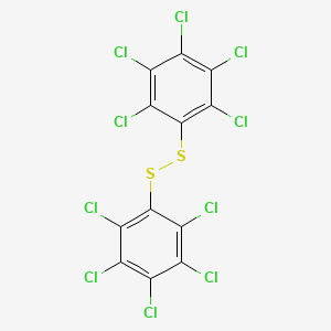 molecular formula C12Cl10S2 B1582643 双（五氯苯基）二硫化物 CAS No. 22441-21-0