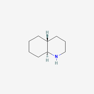 molecular formula C9H17N B1582703 trans-Decahydroquinoline CAS No. 767-92-0