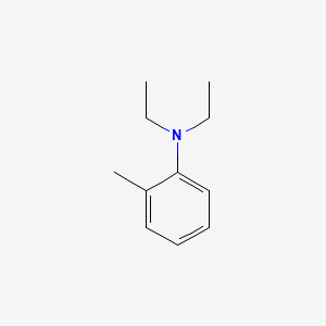 molecular formula C11H17N B1582710 N,N-二乙基-邻甲苯胺 CAS No. 606-46-2