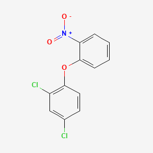 molecular formula C12H7Cl2NO3 B1582717 2,4-二氯-1-(2-硝基苯氧基)苯 CAS No. 38461-29-9