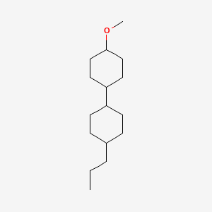 molecular formula C16H30O B1582723 1-甲氧基-4-(4-丙基环己基)环己烷 CAS No. 97398-80-6