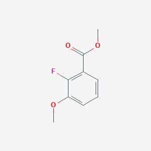 molecular formula C9H9FO3 B1582747 Methyl 2-fluoro-3-methoxybenzoate CAS No. 958991-48-5
