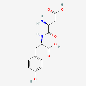 molecular formula C13H16N2O6 B1582757 天冬氨酸-酪氨酸 CAS No. 22840-03-5