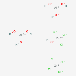 molecular formula Al2Cl7H7O7Zr2 B1582766 氯氧化锆铝 CAS No. 57158-29-9