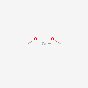 molecular formula C2H6CaO2 B1582771 甲醇，钙盐 CAS No. 2556-53-8