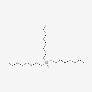 molecular formula C25H54Si B1582772 甲基三辛基硅烷 CAS No. 3510-72-3