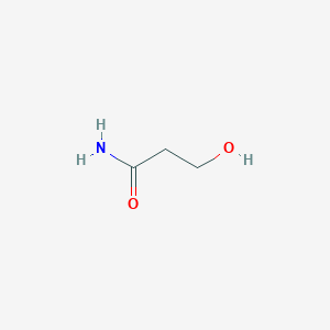 molecular formula C3H7NO2 B015828 3-Hydroxypropanamide CAS No. 2651-43-6