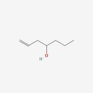 molecular formula C7H14O B1582827 1-庚烯-4-醇 CAS No. 3521-91-3