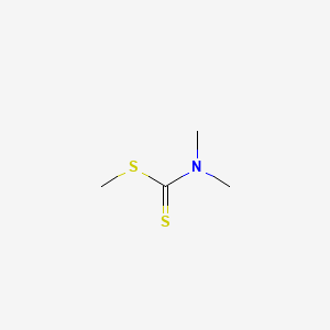 molecular formula C4H9NS2 B1582829 Methyl dimethyldithiocarbamate CAS No. 3735-92-0