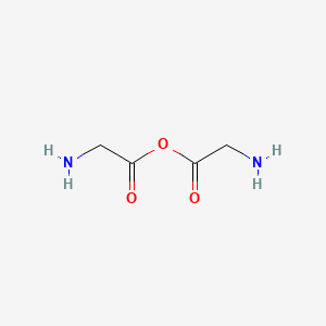 molecular formula C4H8N2O3 B1582835 Aminoacetic anhydride CAS No. 4202-74-8