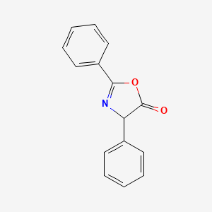 molecular formula C15H11NO2 B1582838 2,4-二苯基-1,3-噁唑-5(4H)-酮 CAS No. 28687-81-2