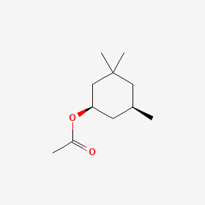 molecular formula C11H20O2 B1582841 [(1R,5R)-3,3,5-三甲基环己基] 醋酸酯 CAS No. 24691-16-5