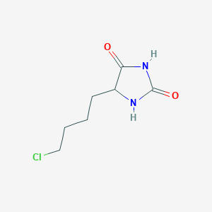 molecular formula C7H11ClN2O2 B1582842 5-(4-氯丁基)咪唑烷二酮 CAS No. 40126-55-4