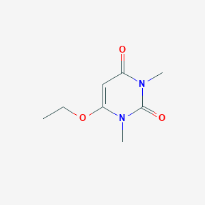 molecular formula C8H12N2O3 B1582853 6-Ethoxy-1,3-dimethylpyrimidine-2,4(1h,3h)-dione CAS No. 93787-99-6