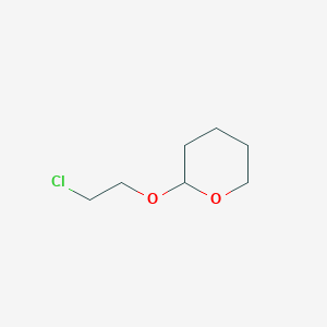 molecular formula C7H13ClO2 B1582854 2-(2-Chloroethoxy)tetrahydro-2H-pyran CAS No. 5631-96-9