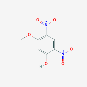 molecular formula C7H6N2O6 B1582858 5-甲氧基-2,4-二硝基苯酚 CAS No. 51652-35-8