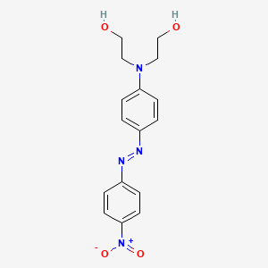 molecular formula C16H18N4O4 B1582883 C.I. 分散红 19 CAS No. 2734-52-3