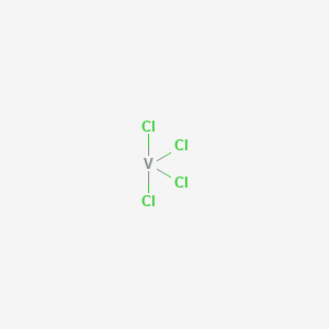 molecular formula VCl4*<br>VCl4<br>Cl4V B1582885 四氯化钒 CAS No. 7632-51-1