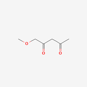 molecular formula C6H10O3 B1582888 1-甲氧基戊烷-2,4-二酮 CAS No. 6290-50-2