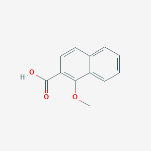 molecular formula C12H10O3 B1582904 1-甲氧基-2-萘甲酸 CAS No. 883-21-6