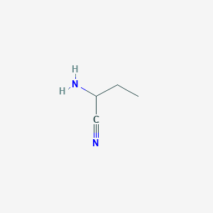 molecular formula C4H8N2 B1582908 2-Aminobutanenitrile CAS No. 40651-89-6