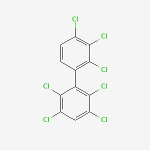 B1582918 2,2',3,3',4,5',6'-Heptachlorobiphenyl CAS No. 52663-70-4