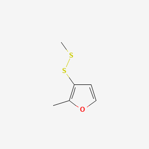 molecular formula C6H8OS2 B1582921 2-甲基-3-呋喃甲硫基甲烷 CAS No. 65505-17-1