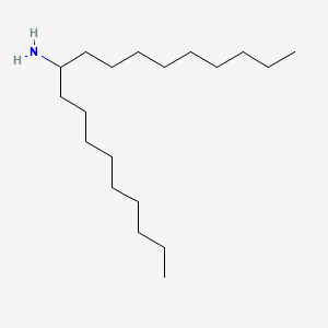 B1582939 10-Nonadecanamine CAS No. 3241-23-4
