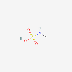 molecular formula CH5NO3S B1582947 Methylsulfamic acid CAS No. 4112-03-2