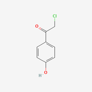 molecular formula C8H7ClO2 B1582972 2-氯-1-(4-羟基苯基)乙酮 CAS No. 6305-04-0
