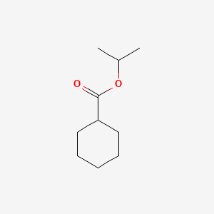 molecular formula C10H18O2 B1582975 环己烷甲酸异丙酯 CAS No. 6553-80-6