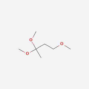 molecular formula C7H16O3 B1582977 1,3,3-三甲氧基丁烷 CAS No. 6607-66-5