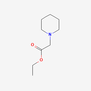 molecular formula C9H17NO2 B1583001 1-哌啶基乙酸乙酯 CAS No. 23853-10-3