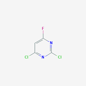 molecular formula C4HCl2FN2 B1583025 2,4-Dichloro-6-fluoropyrimidine CAS No. 3833-57-6