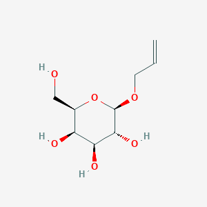 molecular formula C9H16O6 B1583026 (2R,3R,4S,5R,6R)-2-(Allyloxy)-6-(hydroxymethyl)tetrahydro-2H-pyran-3,4,5-triol CAS No. 2595-07-5