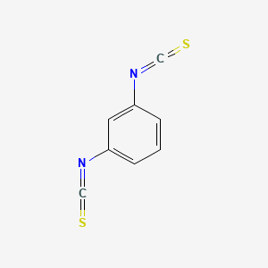 molecular formula C8H4N2S2 B1583029 ISOTHIOCYANIC ACID, m-PHENYLENE ESTER CAS No. 3125-77-7