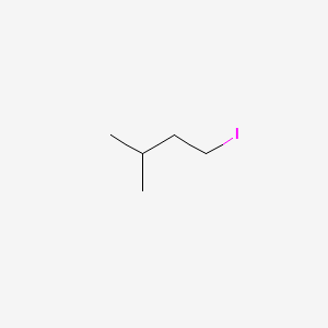 molecular formula C5H11I B1583052 1-碘-3-甲基丁烷 CAS No. 541-28-6