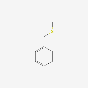 molecular formula C8H10S B1583059 苄基甲硫醚 CAS No. 766-92-7
