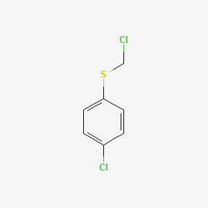 B1583075 Chloromethyl 4-chlorophenyl sulfide CAS No. 7205-90-5