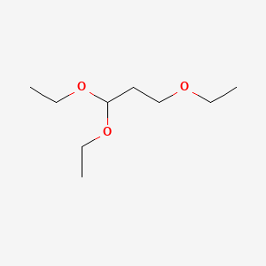 molecular formula C9H20O3 B1583077 1,1,3-三乙氧基丙烷 CAS No. 7789-92-6