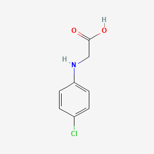 molecular formula C8H8ClNO2 B1583080 N-(4-氯苯基)甘氨酸 CAS No. 5465-90-7