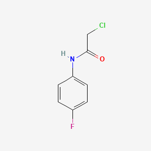molecular formula C8H7ClFNO B1583085 2-氯-N-(4-氟苯基)乙酰胺 CAS No. 351-04-2
