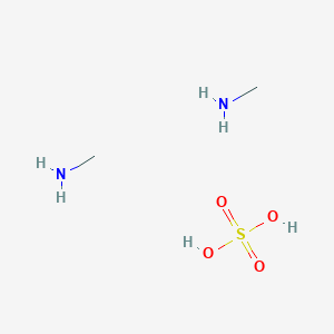 molecular formula C2H12N2O4S B1583095 甲基铵硫酸盐 CAS No. 33689-83-7