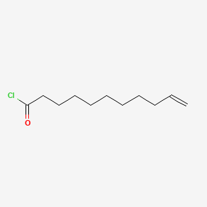 molecular formula C11H19ClO B1583100 10-十一烯酰氯 CAS No. 38460-95-6